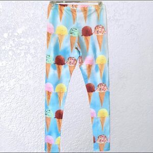 New Not Tag Multicolor Leggings Sugar high